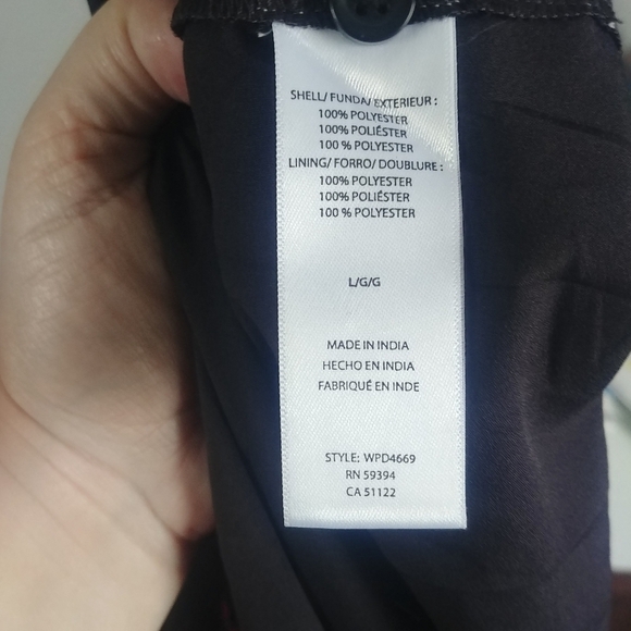 Beachlunchlounge Kelsea Baby Doll Raining‎ Hearts Dress Size L - Picture 8 of 9